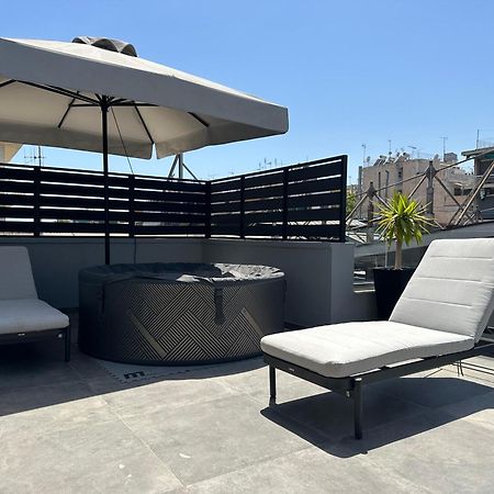 T&T Luxury Apartments - Rooftop Jacuzzi Athene Buitenkant foto