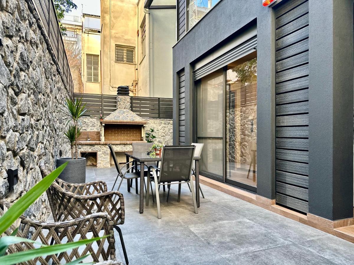T&T Luxury Apartments - Rooftop Jacuzzi Athene Buitenkant foto